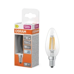 Osram Lamput Ja Valaisintarvikkeet*LED Star Classic B 40 Filament 3.4W 840 Clear E14