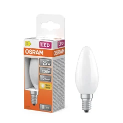Osram Lamput Ja Valaisintarvikkeet*LED Star Classic B 25 Filament 1.8W 827 Frosted E14