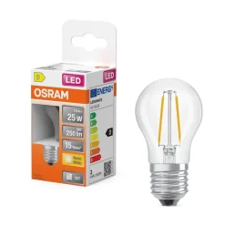 Osram Lamput Ja Valaisintarvikkeet*LED Star Classic P 25 Filament 1.8W 827 Clear E27