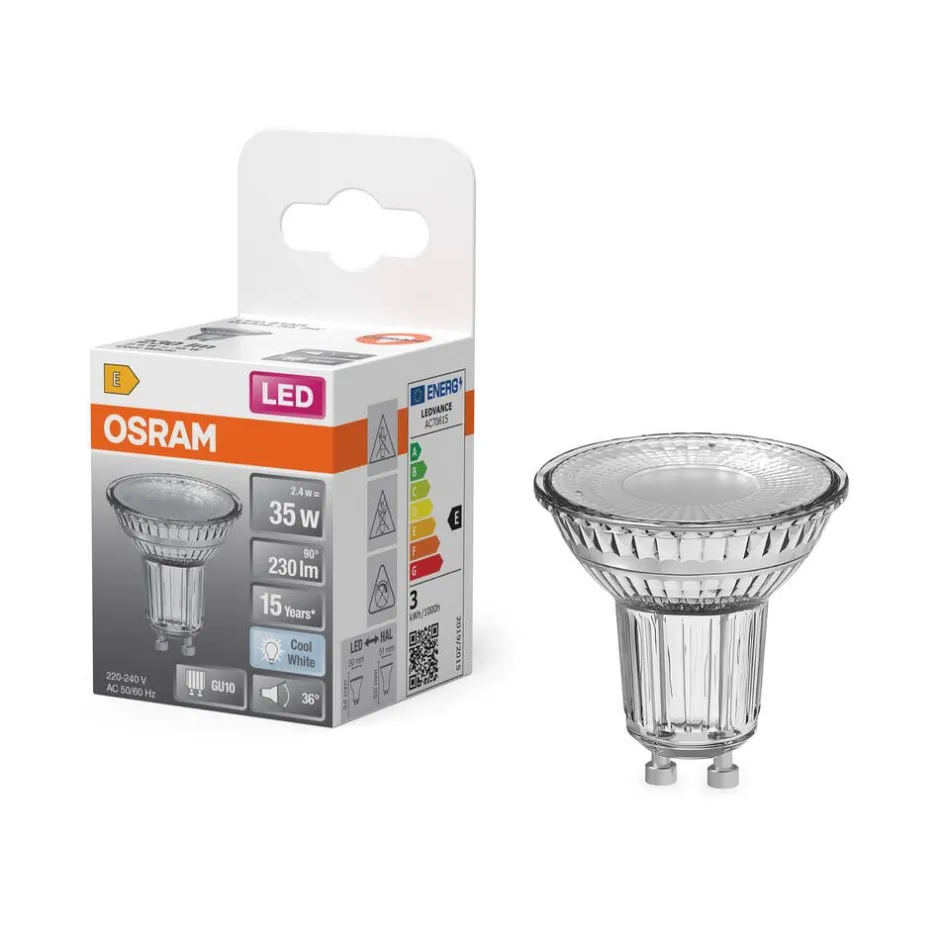 Osram Lamput Ja Valaisintarvikkeet*LED Star PAR16 35 36° 2.4W 840 GU10