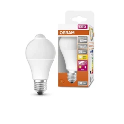 Osram Lamput Ja Valaisintarvikkeet*LED vakiolamppu E27 806 lm liikentunnistimella