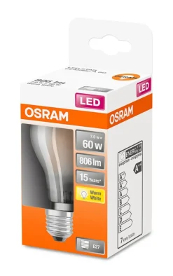 Osram Lamput Ja Valaisintarvikkeet*LED vakiolamppu 806lm 2700K E27