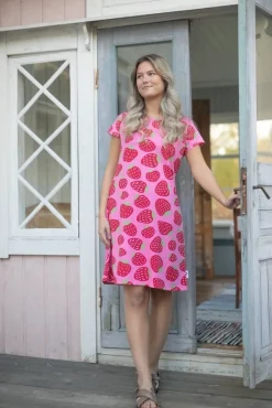 PaaPii Vapaa-Ajan Mekot*mekko Sointu Polka Pinkki-punainen