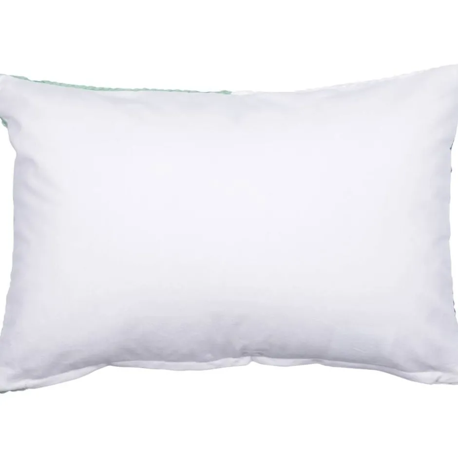 Pentik Sisustustekstiilit*brodeerattu tyynynpäällinen Lumme 30x45 cm vihreä