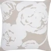 Pentik Sisustustekstiilit*jacquard tyynynpäällinen Lilia 45x45 cm valkoinen