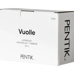 Pentik Astiat*juomalasi Vuolle 35 cl kirkas 2 kpl
