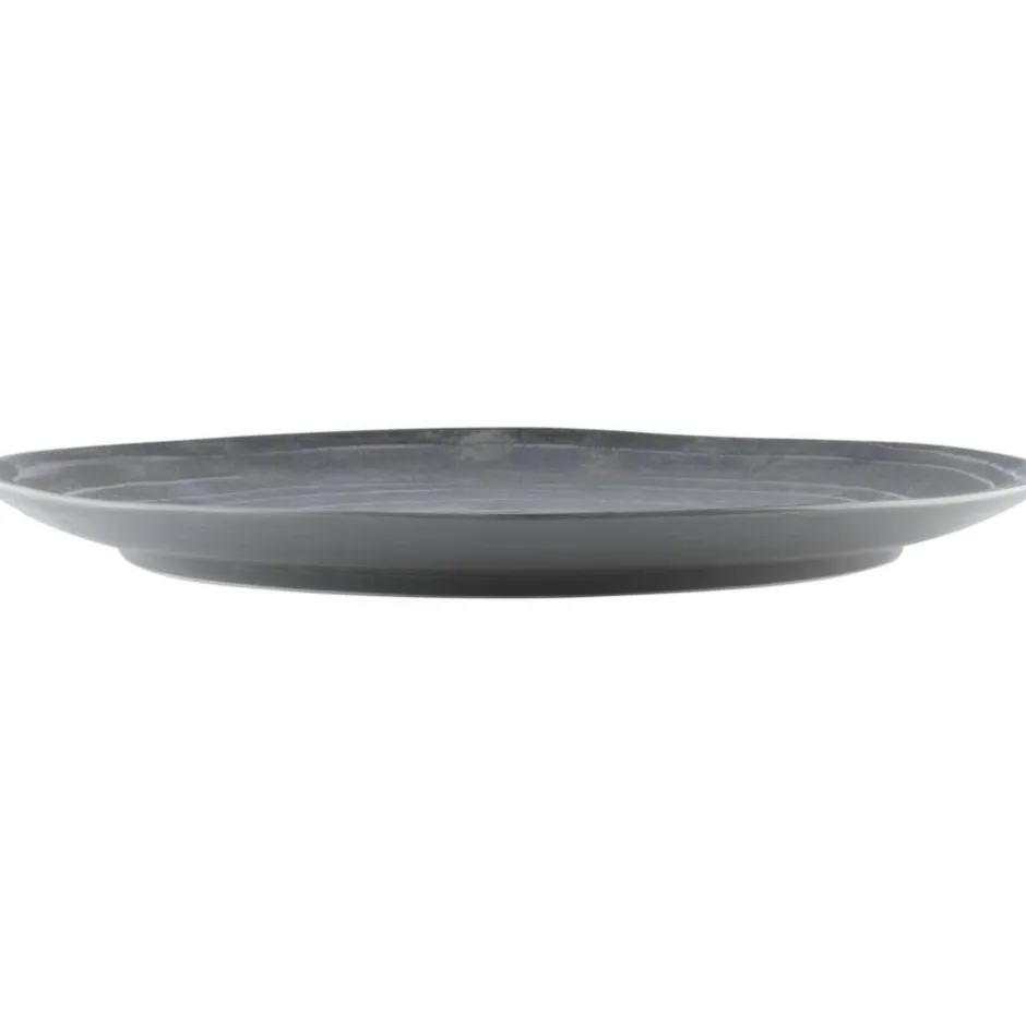 Pentik Tarjoilu*Kivi tarjoilulautanen tummanharmaa 32 cm