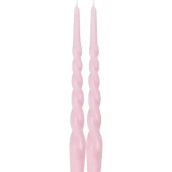 Pentik Kynttilät Ja Huonetuoksut*kruunukynttilä Kierre 28 cm v.punainen 2kpl/pkt