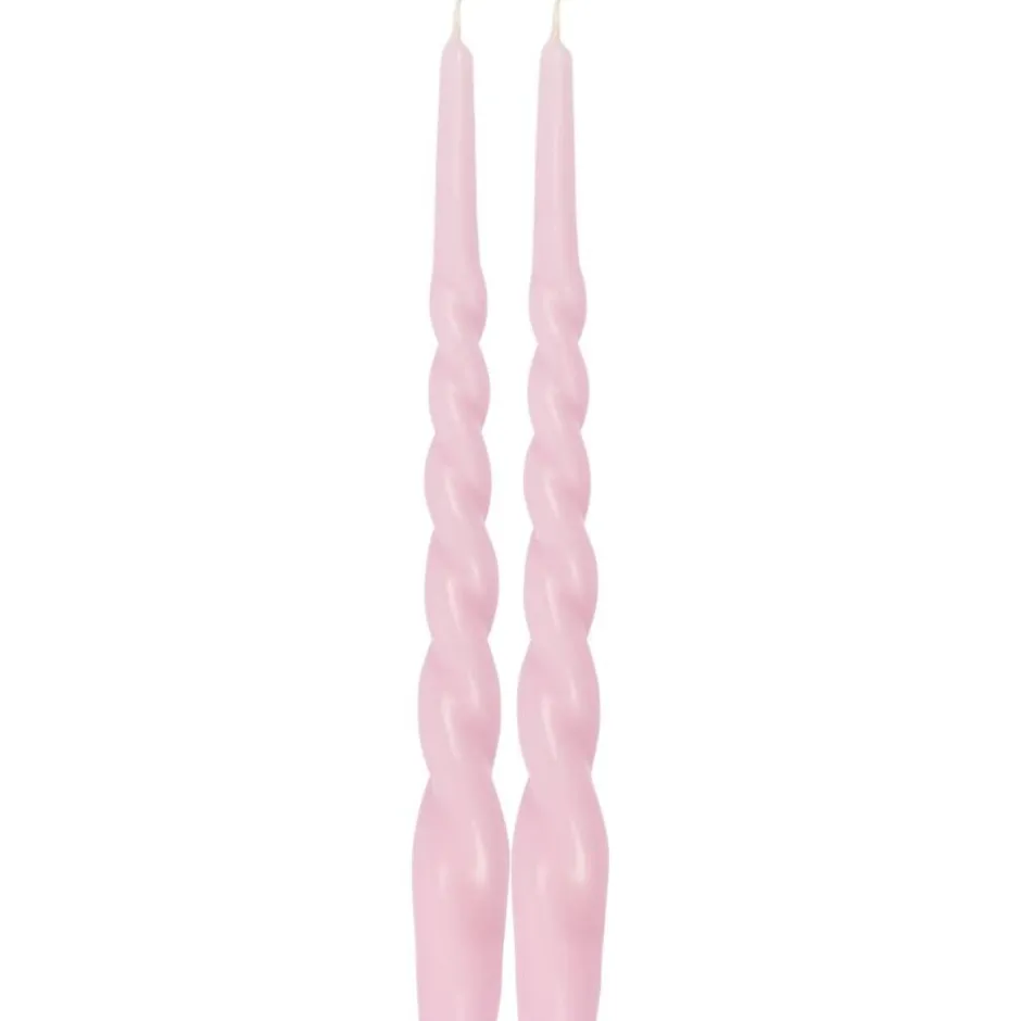 Pentik Kynttilät Ja Huonetuoksut*kruunukynttilä Kierre 28 cm v.punainen 2kpl/pkt