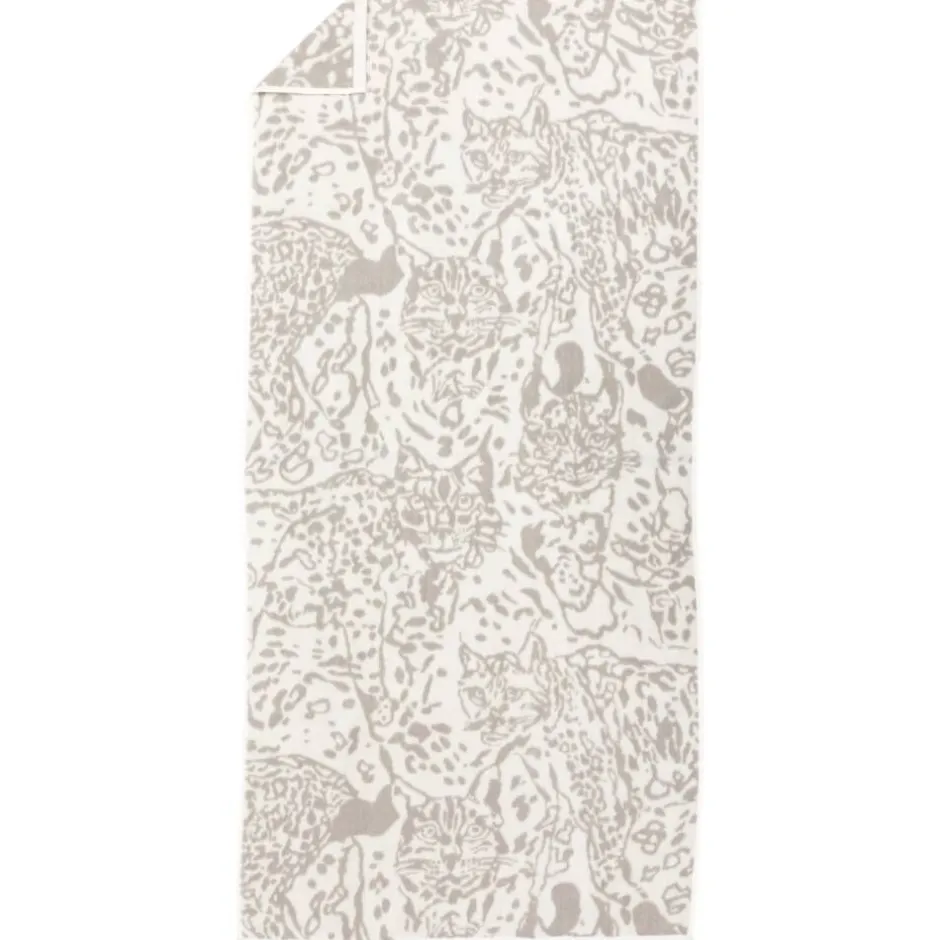 Pentik Kylpyhuone- Ja Saunatekstiilit|Kylpyhuone- Ja Saunatekstiilit*kylpypyyhe Villikissa 70x150 cm v.ruskea