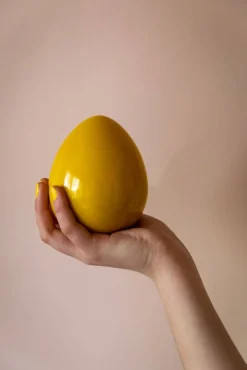 Pentik Pääsiäinen*muna Studio 8 cm keltainen
