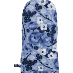 Pentik Keittiötekstiilit*patakinnas Lapin Kukka 16x31 cm sininen