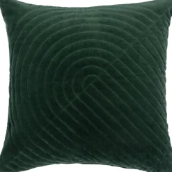 Pentik Sisustustekstiilit*samettityynynpäällinen Kaari tummanvihreä 45x45 cm
