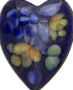 Pentik Tarjoilu*sydänmalja Studio 18x22 cm Carlson 165 v. sininen