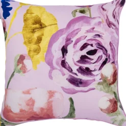 Pentik Sisustustekstiilit*tyynynpäällinen Freesia 45x45 cm v.punainen