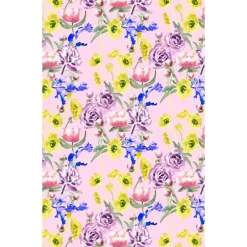 Pentik Kankaat Ja Käsityötarvikkeet|Keittiötekstiilit*vahakangas Freesia 150 cm v.punainen