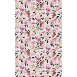 Pentik Kankaat Ja Käsityötarvikkeet|Keittiötekstiilit*vahakangas Japaninhortensia 150 cm v.punainen