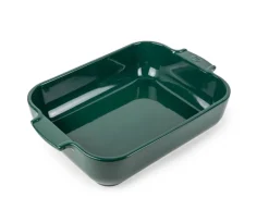 Peugeot Paistoastiat*keraaminen Appolia-vuoka suorakaide 32 cm metsän vih