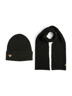 Pieces Hatut Ja Pipot*setti PCNiva Scarf/Hood Box