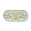 Pip Studio Tarjoilu*kakkutarjotin Lily&Lotus 33,3x15,5 cm Light Green