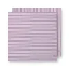 Pip Studio Keittiötekstiilit*keittiöpyyhe Stripes 65x65 cm Lilac 2 kpl