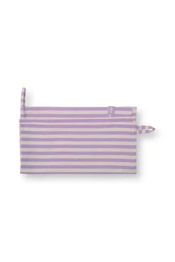 Pip Studio Keittiötekstiilit*keittiöpyyhe Stripes 65x65 cm Lilac 2 kpl