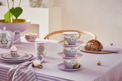 Pip Studio Keittiötekstiilit*keittiöpyyhe Stripes 65x65 cm Lilac 2 kpl