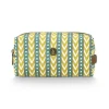 Pip Studio Kylpyhuonetarvikkeet|Meikkipussit Ja Toilettilaukut*kosmetiikkalaukku Coco Samba Stripe 21,5x10x10,5