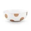 Pip Studio Astiat*kulho Dot Delight 2 kpl White-Gold 15cm