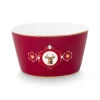 Pip Studio Astiat*kulho Love Birds Medallion Deer 15 cm Dark Red