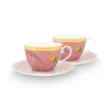Pip Studio Astiat*kuppi & aluslautanen La Majorelle 280 ml 2 kpl Pi