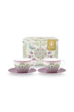 Pip Studio Astiat*kuppi ja alunen Lily&Lotus 280 ml 2 kpl