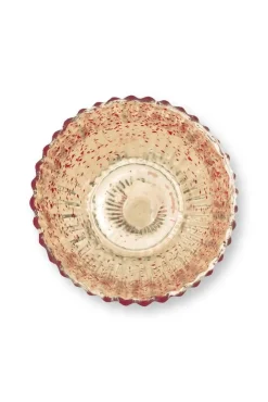 Pip Studio Lyhdyt Ja Kynttilänjalat*kynttilälyhty Glass 10x10,5 cm 3 kpl Red 3 kpl