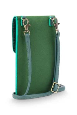 Pip Studio Laukut Ja Kassit*laukku Peggy Jabali Green 11x1x18 cm