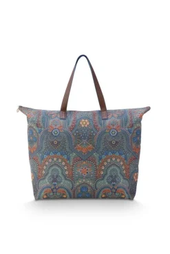 Pip Studio Laukut Ja Kassit*laukku Tilda Large Jabali Blue 66x20x44 cm