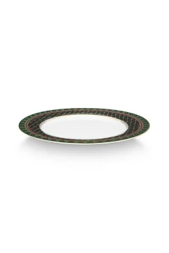 Pip Studio Astiat*lautanen Clover 26,5 cm Green