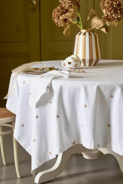 Pip Studio Keittiötekstiilit*lautasliina Embroidery Stars Gold 40x40 cm 2kpl