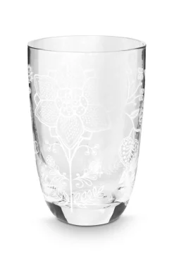 Pip Studio Astiat*longdrinklasi Flower White 400 ml 2 kpl