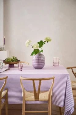 Pip Studio Maljakot Ja Ruukut*maljakko Metal Stripes 32 cm Lilac