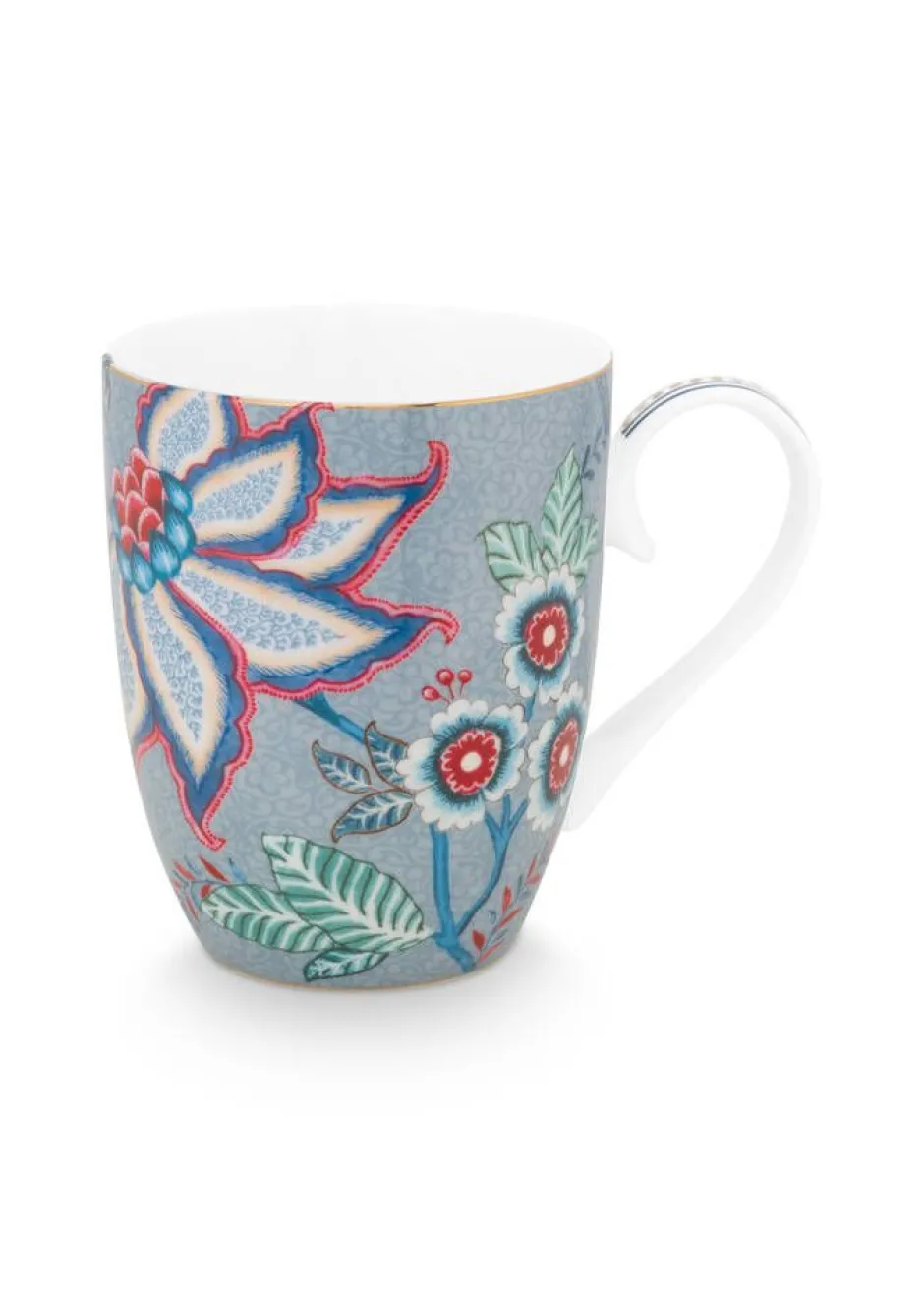 Pip Studio Astiat*muki Flower Festival 350 ml Light Blue