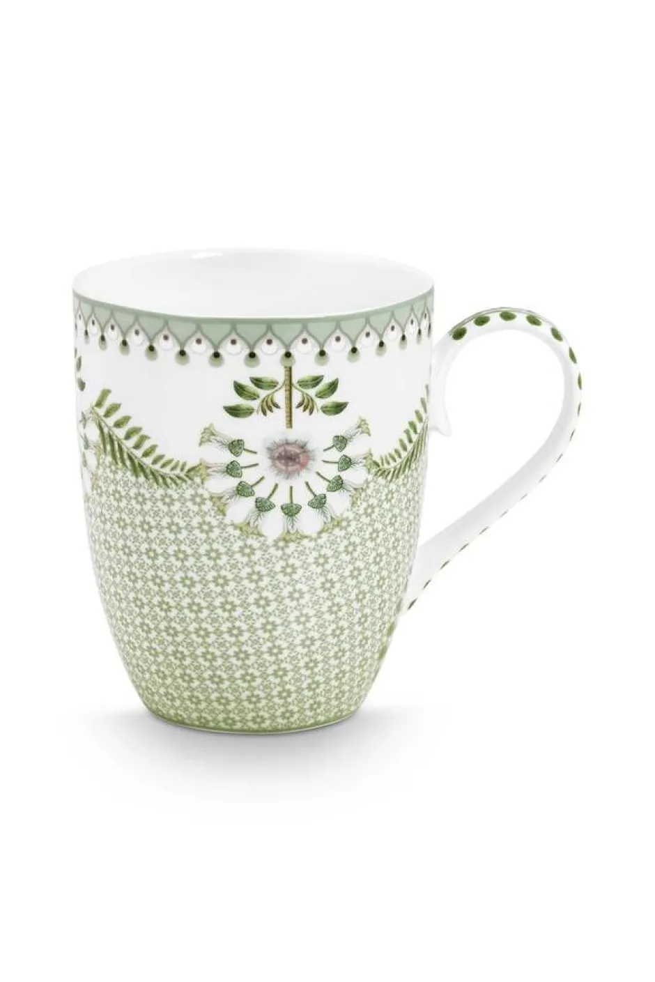 Pip Studio Astiat*muki Lily&Lotus Tiles 350 ml Light Green