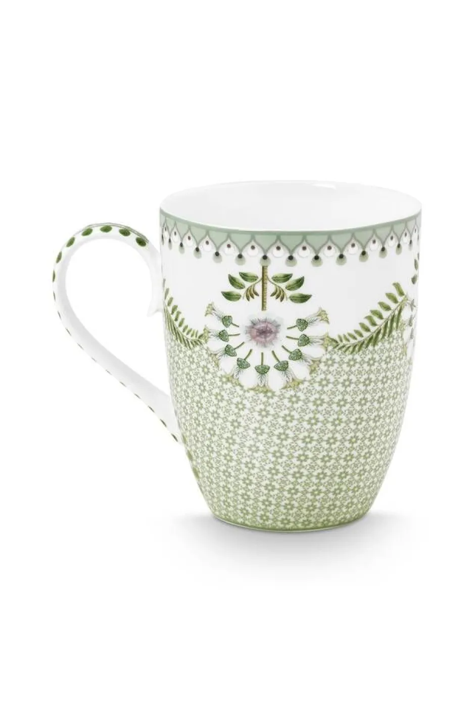 Pip Studio Astiat*muki Lily&Lotus Tiles 350 ml Light Green
