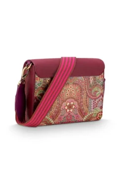 Pip Studio Laukut Ja Kassit*olkalaukku Fenna Small Jabali Red 19x6x16 cm