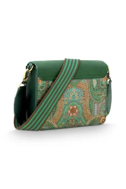 Pip Studio Laukut Ja Kassit*olkalaukku Fenna Small Jabali Green 19x6x16 cm