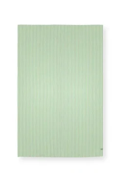 Pip Studio Keittiötekstiilit*pöytäliina Stripes 160x250 cm Light Green