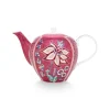 Pip Studio Juoma- Ja Baaritarvikkeet|Tarjoilu*teepannu Flower Festival 1,6 l Dark Pink