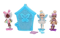 Pixie Flitzies Nuket Ja Kotileikki*leikkisetti Fairy 3 kpl