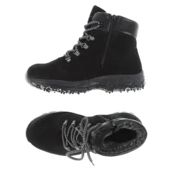 Pomar Nilkkurit*nastakengät Kaakkuri Spike 400 Black Suede / Nappa / Spike Sole