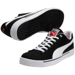Puma Vapaa-Ajan Kengät*kengät Benny shoe 32 Puma Black-Puma White-High Risk Red