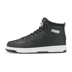 Puma Vapaa-Ajan Kengät*miesten lenkkarit Rebound JOY Fur 375576 01 Black-White